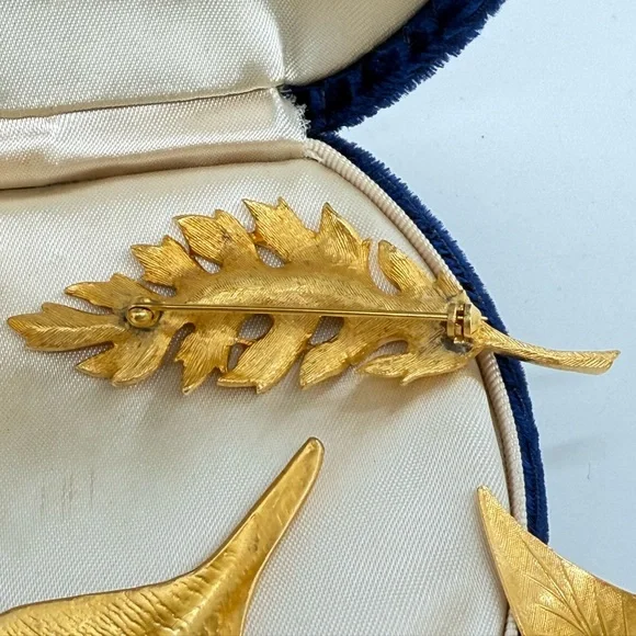 $25 each Vintage Leaf Brooch Lot